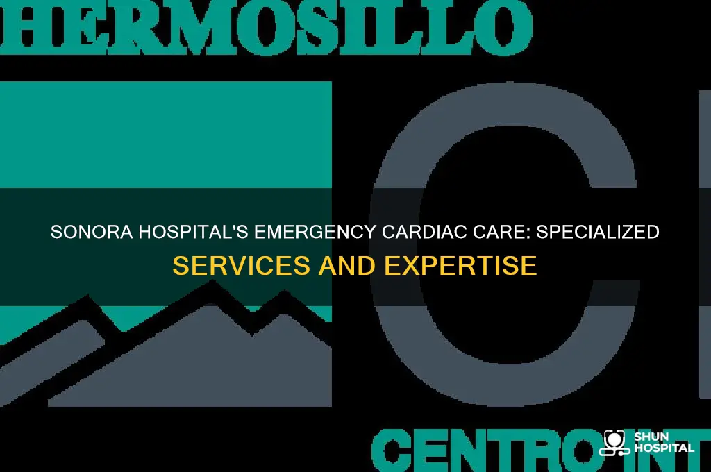 does sonora a hospital have special emergency cardiac care