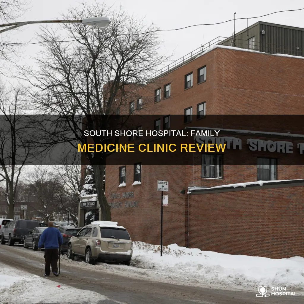 does south shore hospital family medicine clinic