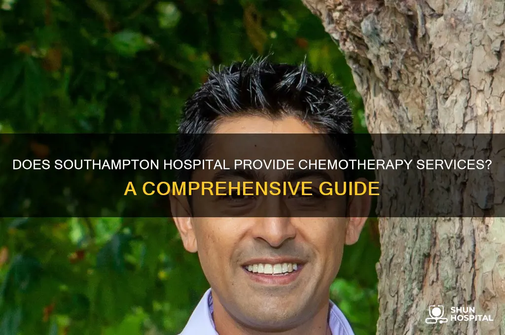 does southampton hospital offer chemotherapy