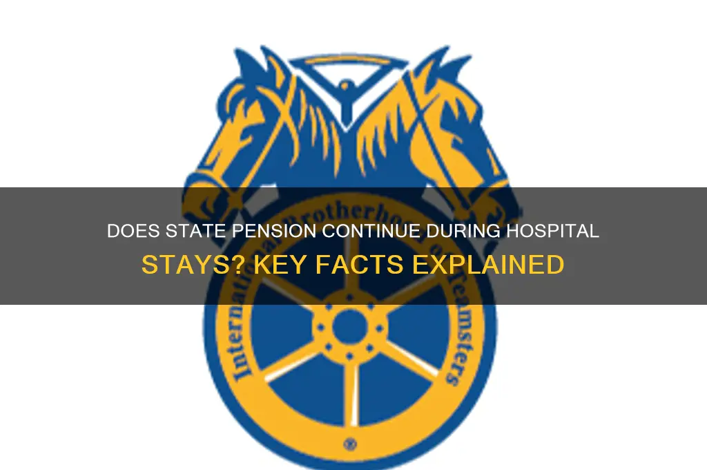 does state pension stop if you are in hospital