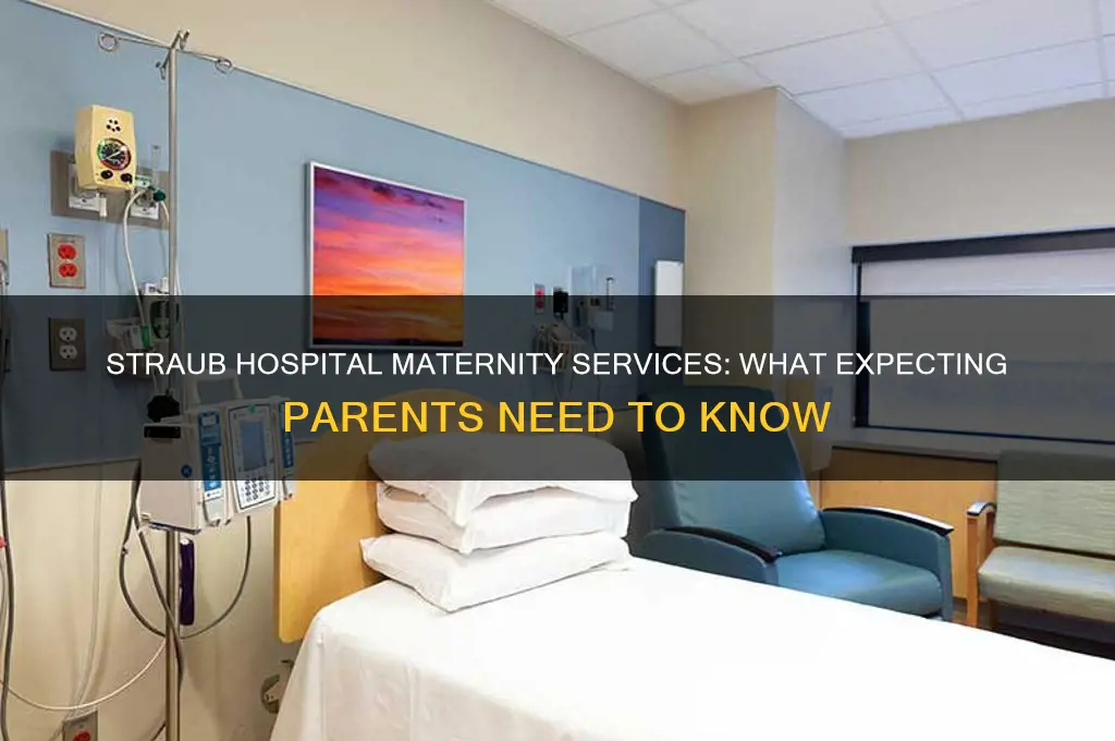 does straub hospital have maternity