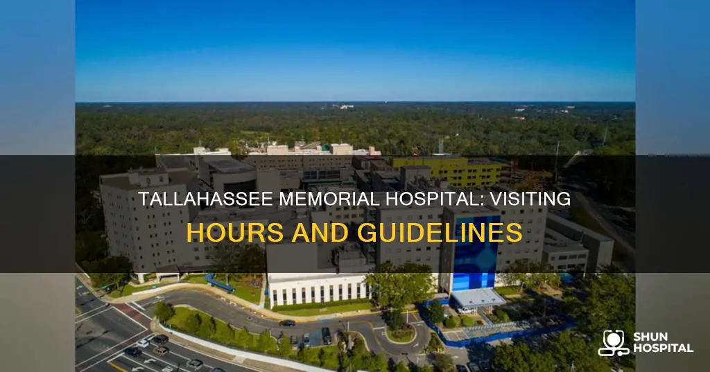 does tallahassee memorial hospital have visiting hours