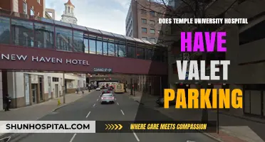 Valet Parking Availability at Temple University Hospital