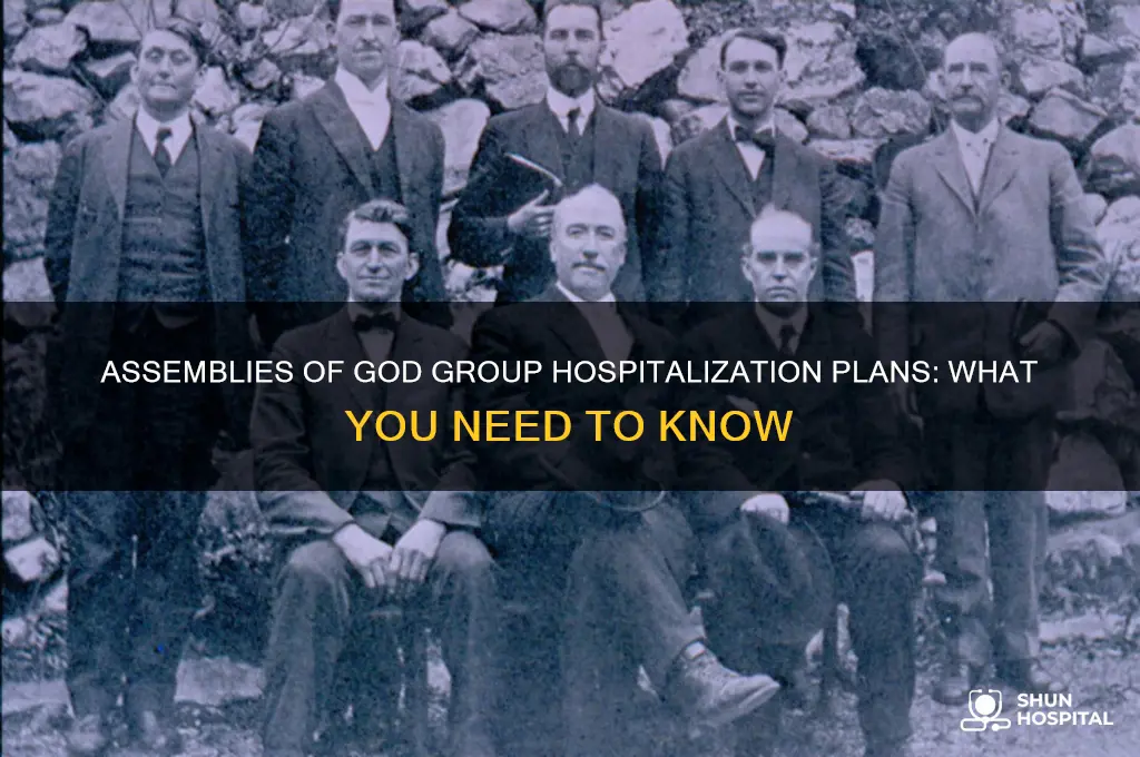 does the assemblies of god have group hospitalization plans