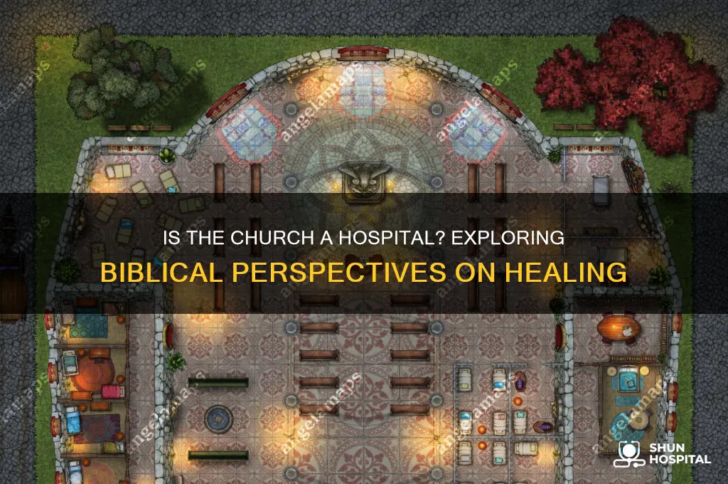 does the bible say the church is a hospital
