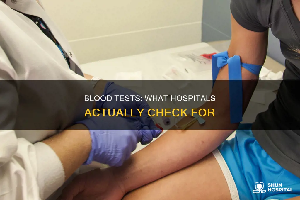 does the hospital actually do blood test
