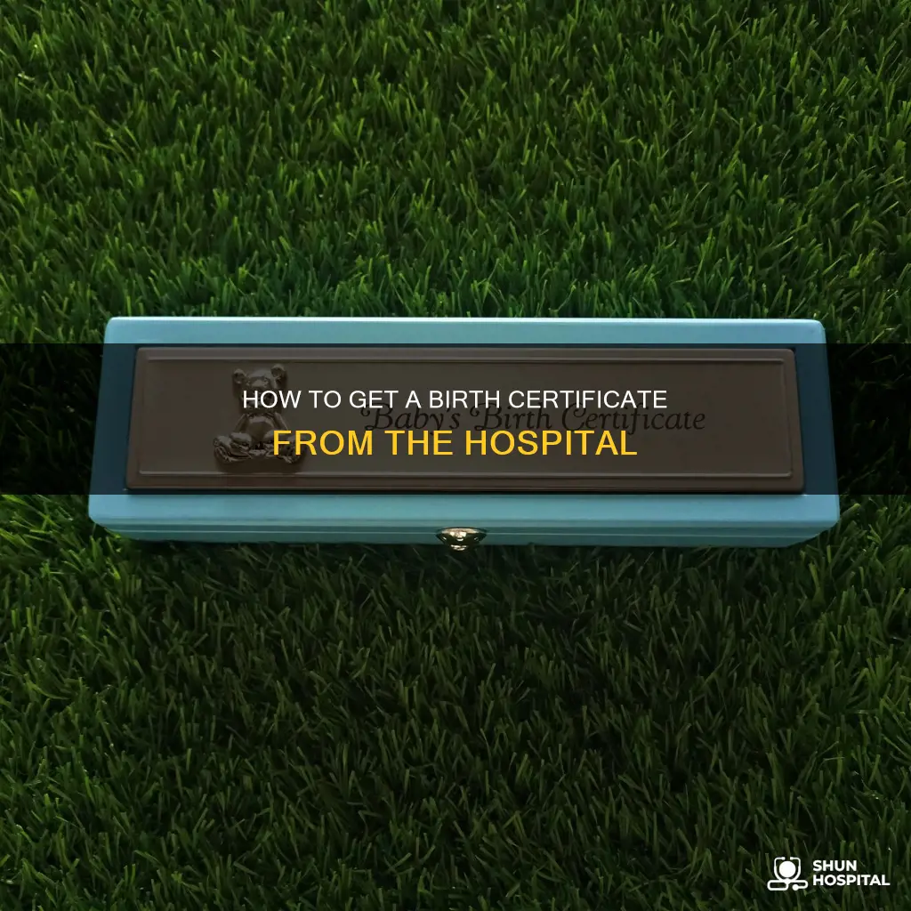 does the hospital apply for birth certificate
