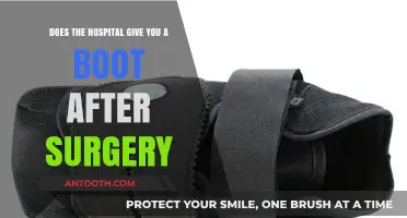Post-Surgery Foot Care: Do Hospitals Provide Boots for Recovery?