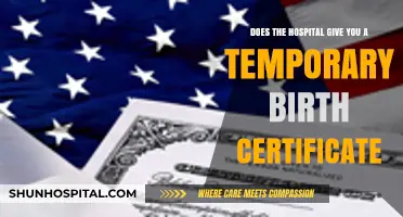 Temporary Birth Certificates: What Hospitals Provide After Delivery Explained
