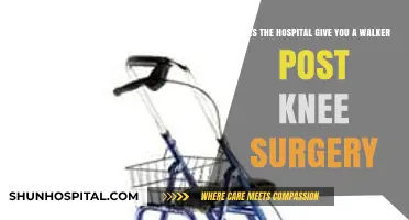 Post-Knee Surgery Mobility: Does the Hospital Provide a Walker?