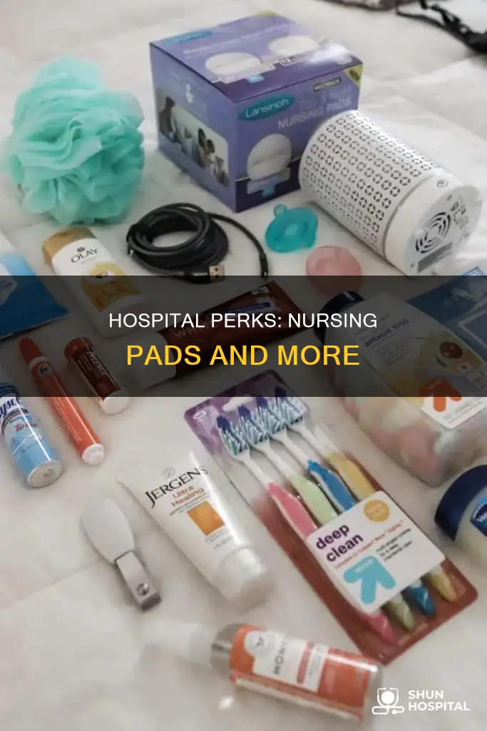 does the hospital give you nursing pads