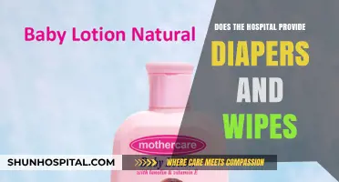 Hospital Diapers and Wipes: What's Provided?