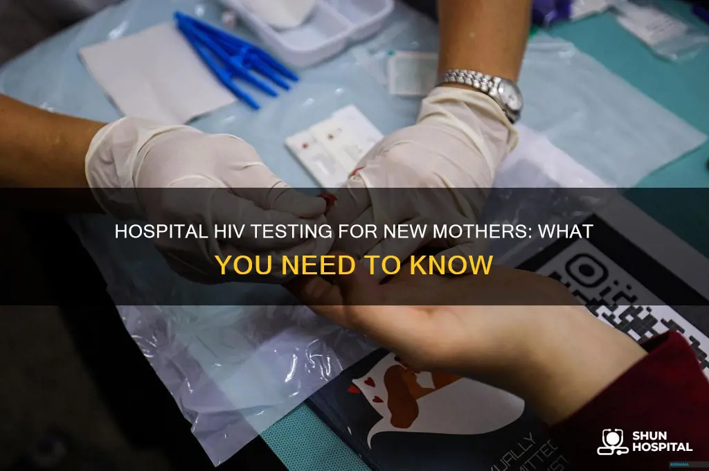 does the hospital test mother