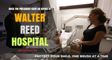 Does the President Have an Office at Walter Reed Hospital?