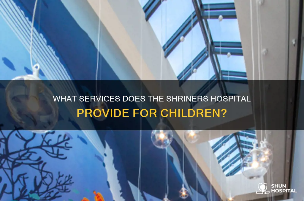 does the shriners hospital do