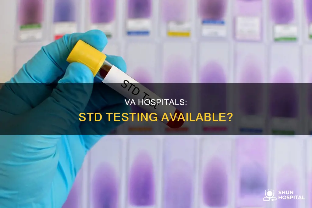 does the va hospital do std testing