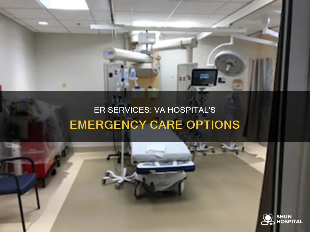 does the va hospital have an er