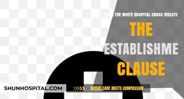 White Hospital Cross: Establishment Clause Violation or Religious Expression?