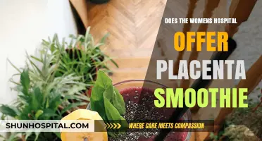 Placenta Smoothies: A Postpartum Treat at Women's Hospital?