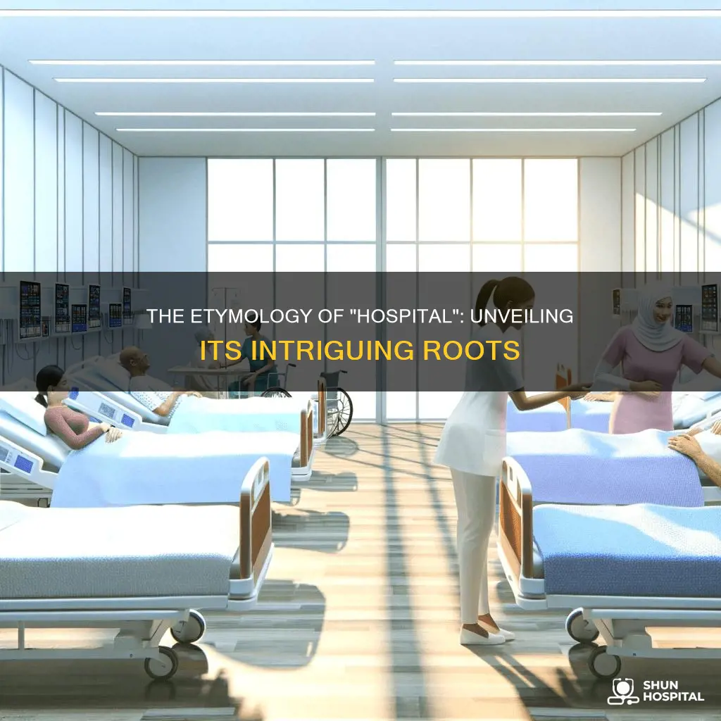 does the word hospital stand for anything