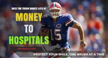 Tim Tebow's Generosity: How Much Does He Donate to Hospitals?