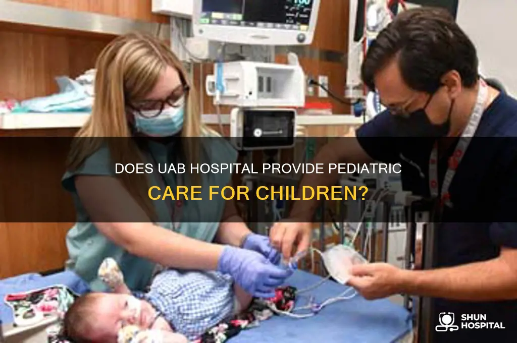 does uab hospital treat chikdren