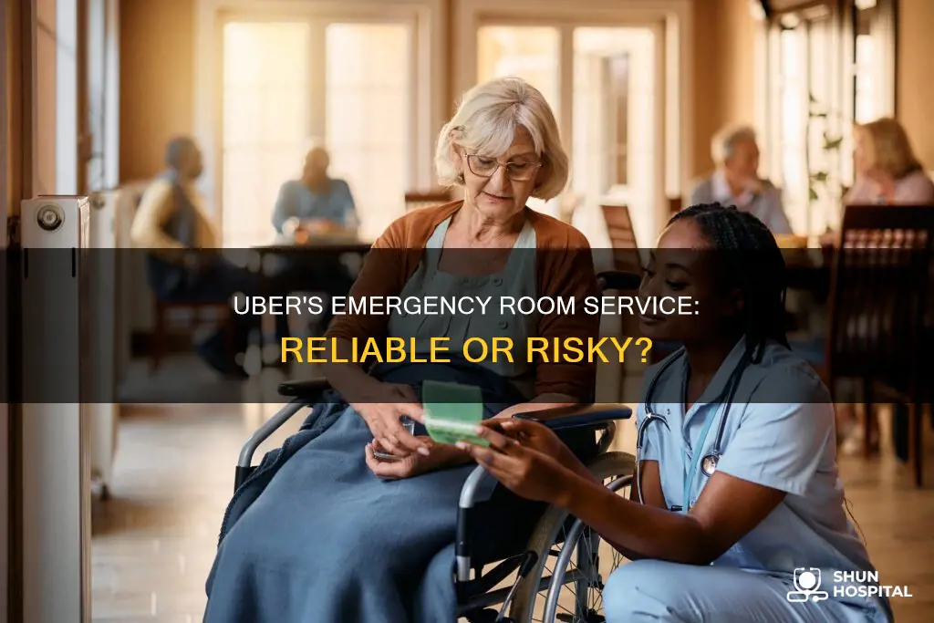 does uber deliber to emergancy room hospitals