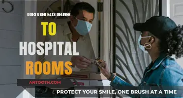 Hospital Room Service: Uber Eats Delivery Options