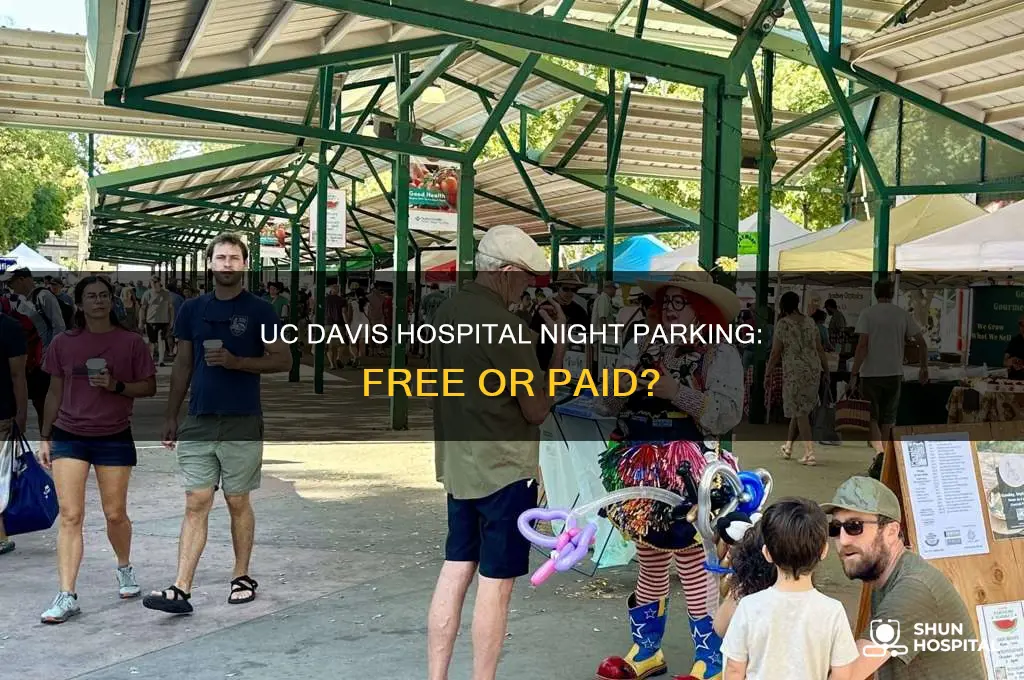 does uc davis hospital have free parking at night