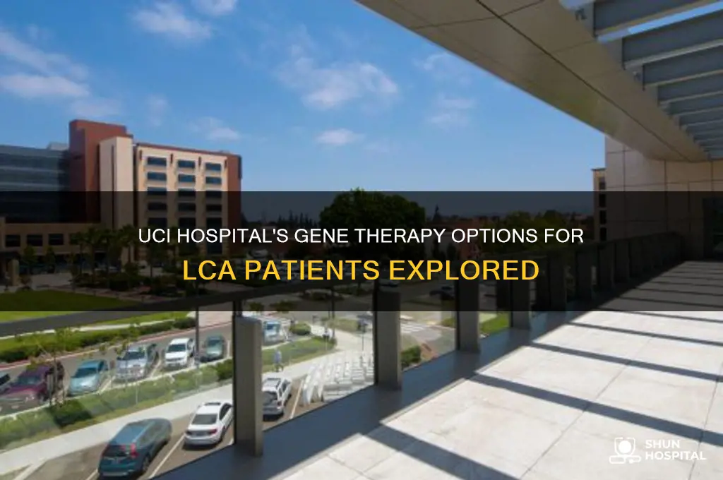 does uci hospital have gene therapy treatments for lca