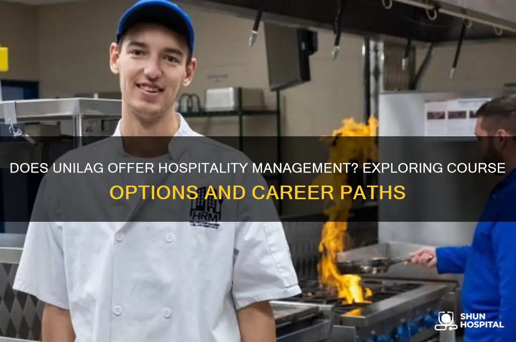 does unilag offer hospitality management