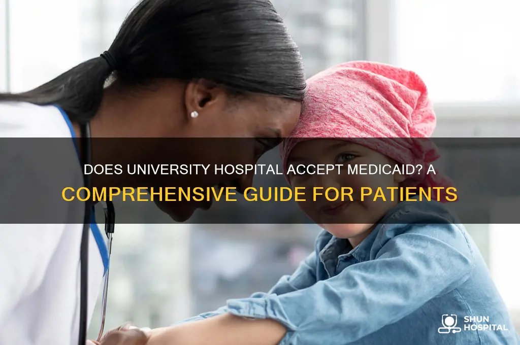 does university hospital accept medicaid