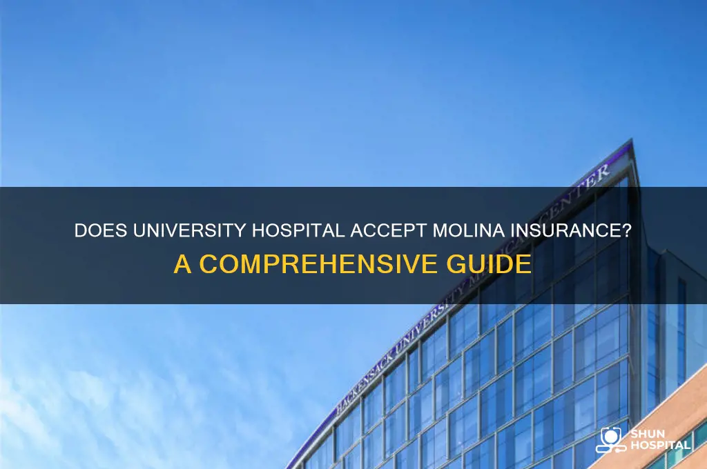 does university hospital accept molina