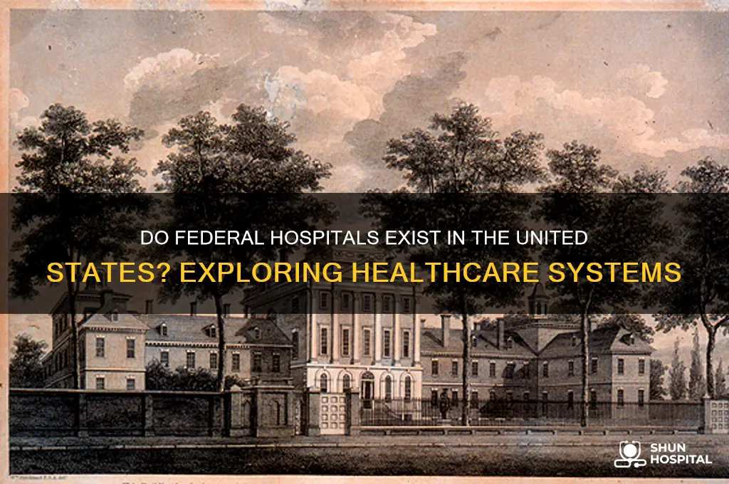 does usa have federal hospitals