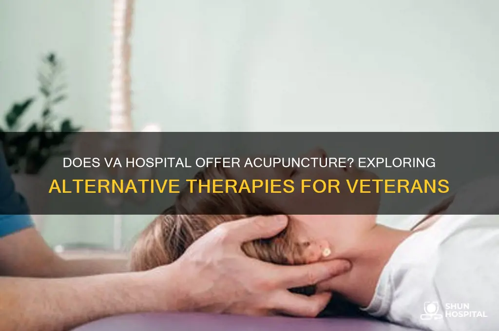 does va hospital offer acupuncture