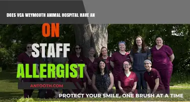 Does VCA Weymouth Animal Hospital Employ an On-Staff Allergist?