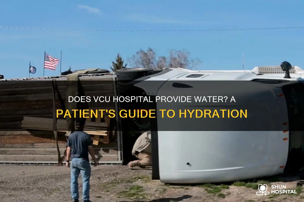 does vcu hospital have water