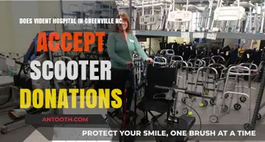 Does Vidant Hospital in Greenville, NC Accept Scooter Donations?
