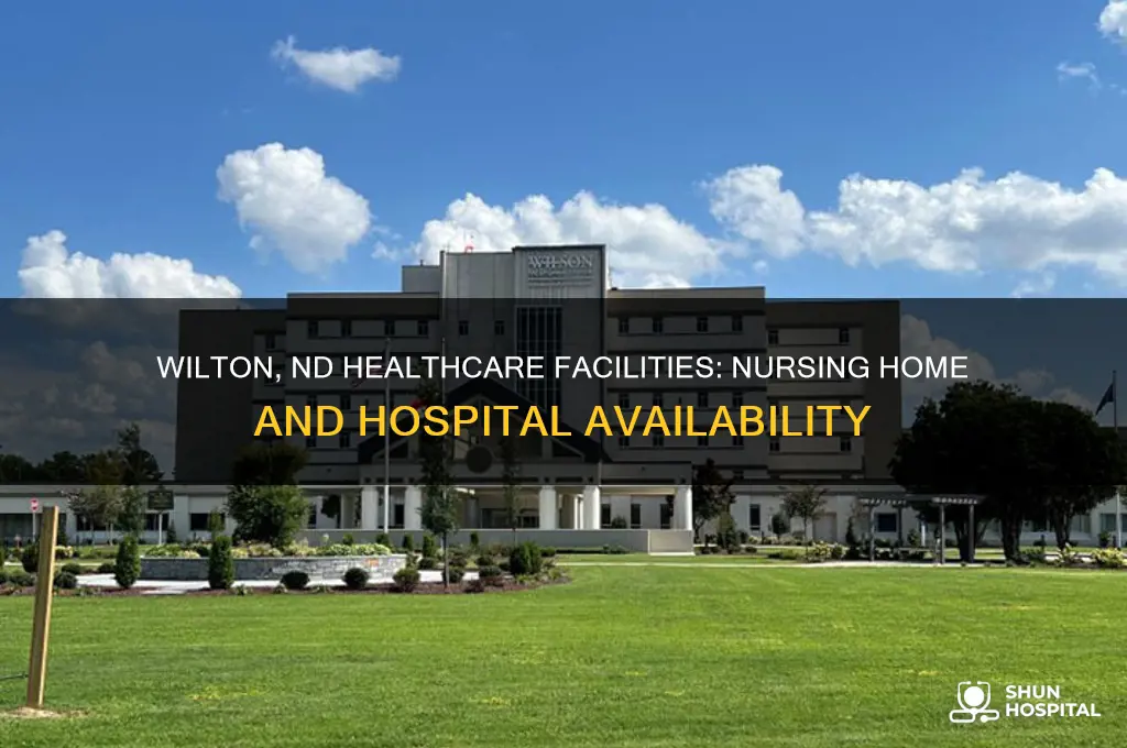 does wilton nd have a nursing home or hospital