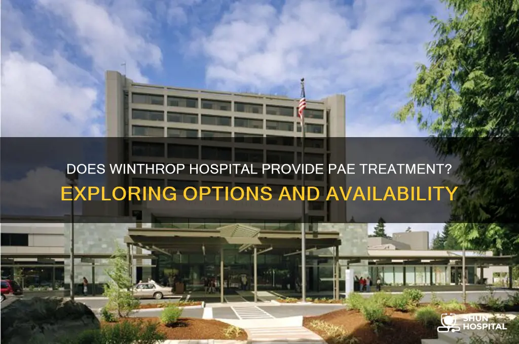 does winthrop hospital offer pae