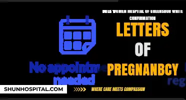 Does Women's Hospital of Greensboro Provide Pregnancy Confirmation Letters?