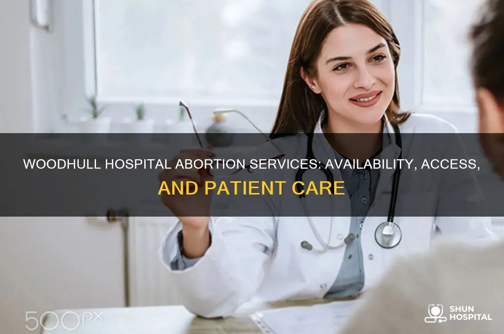 does woodhull hospital do abortions