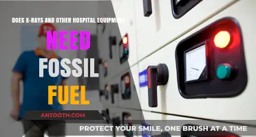 Do X-Rays and Hospital Equipment Rely on Fossil Fuels?