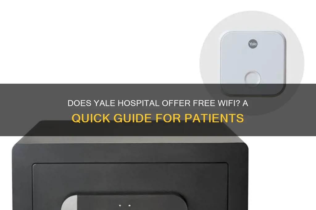 does yale hospital have wifi
