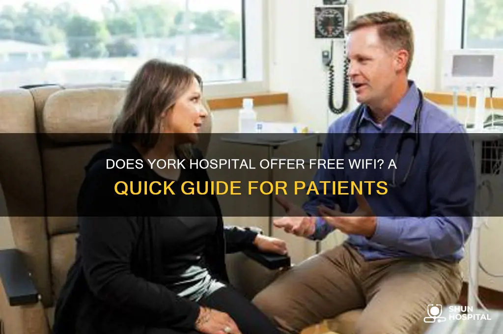 does york hospital have wifi