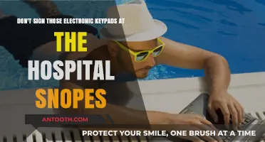 Beware: Hospital Electronic Keypad Signature Scam Debunked by Snopes