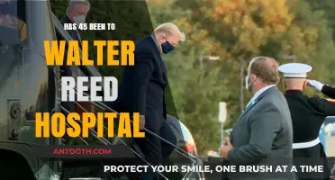 The Mystery of Trump's Walter Reed Visit