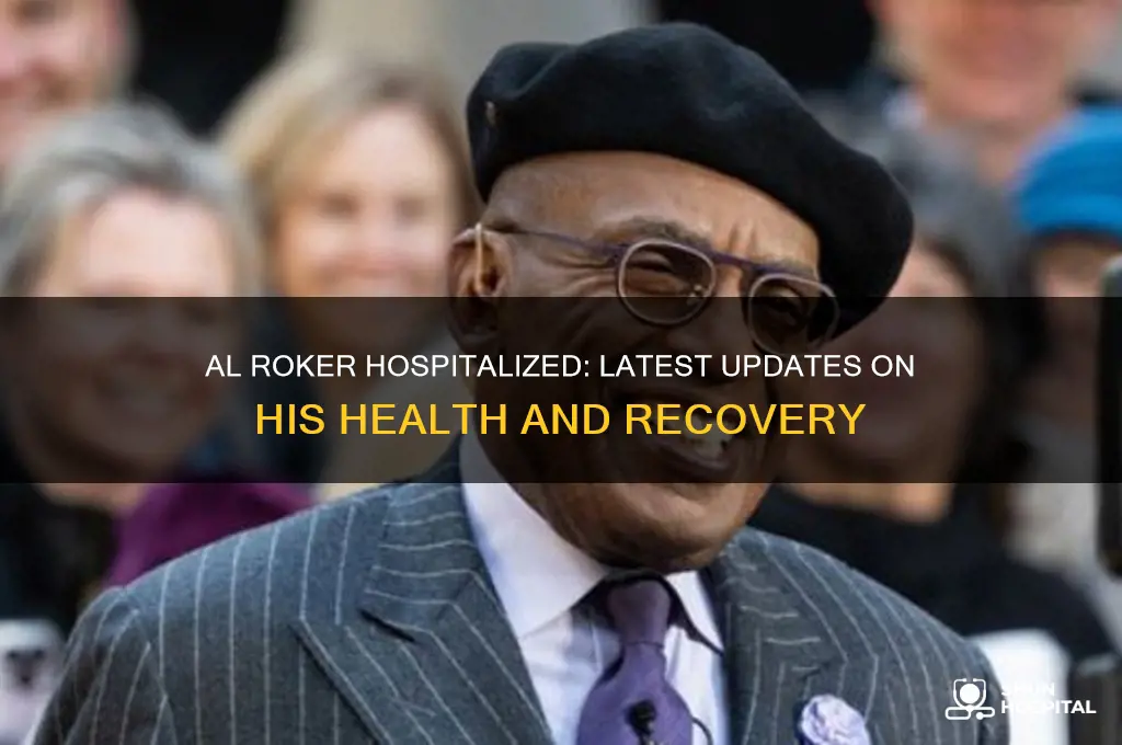 has al roker been hospitalized