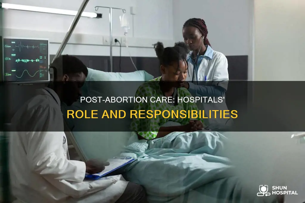 has any hospital done a post abortion