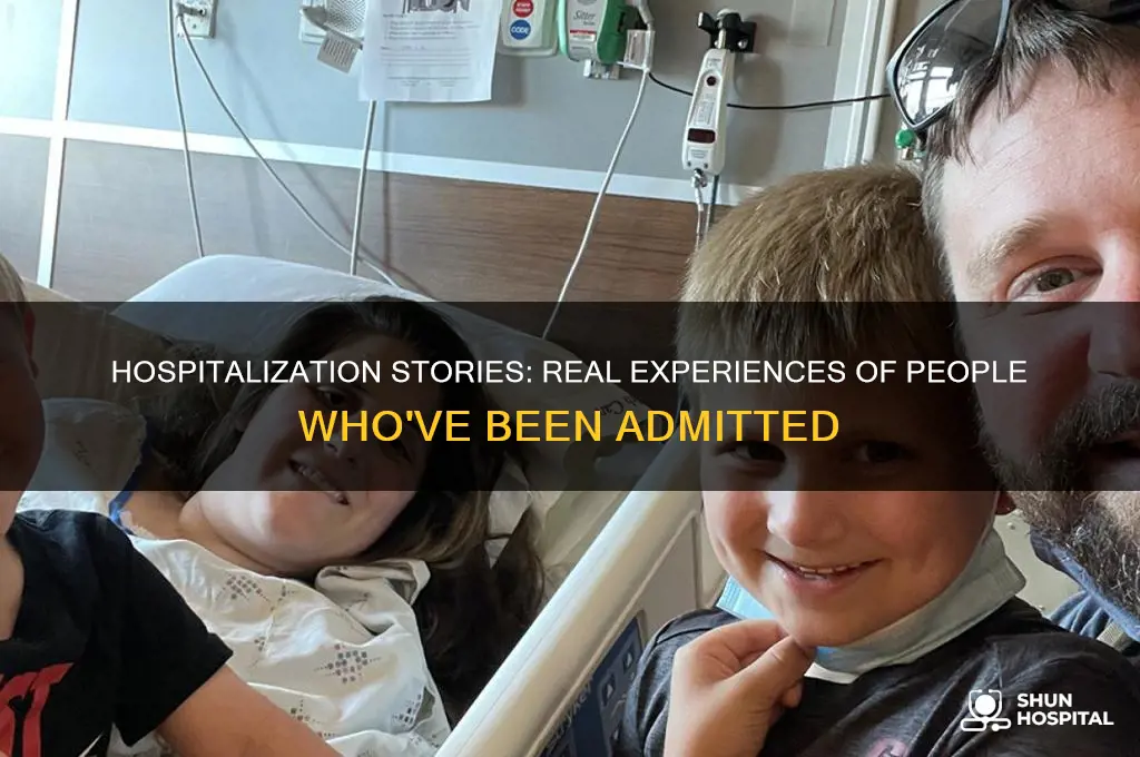 has anyone ever been hospitalized